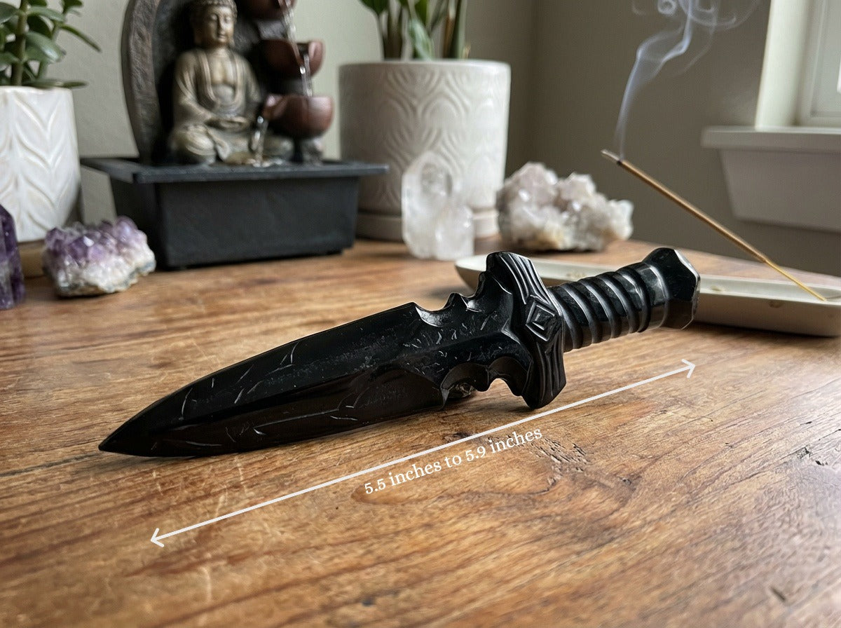 Black Obsidian Athame