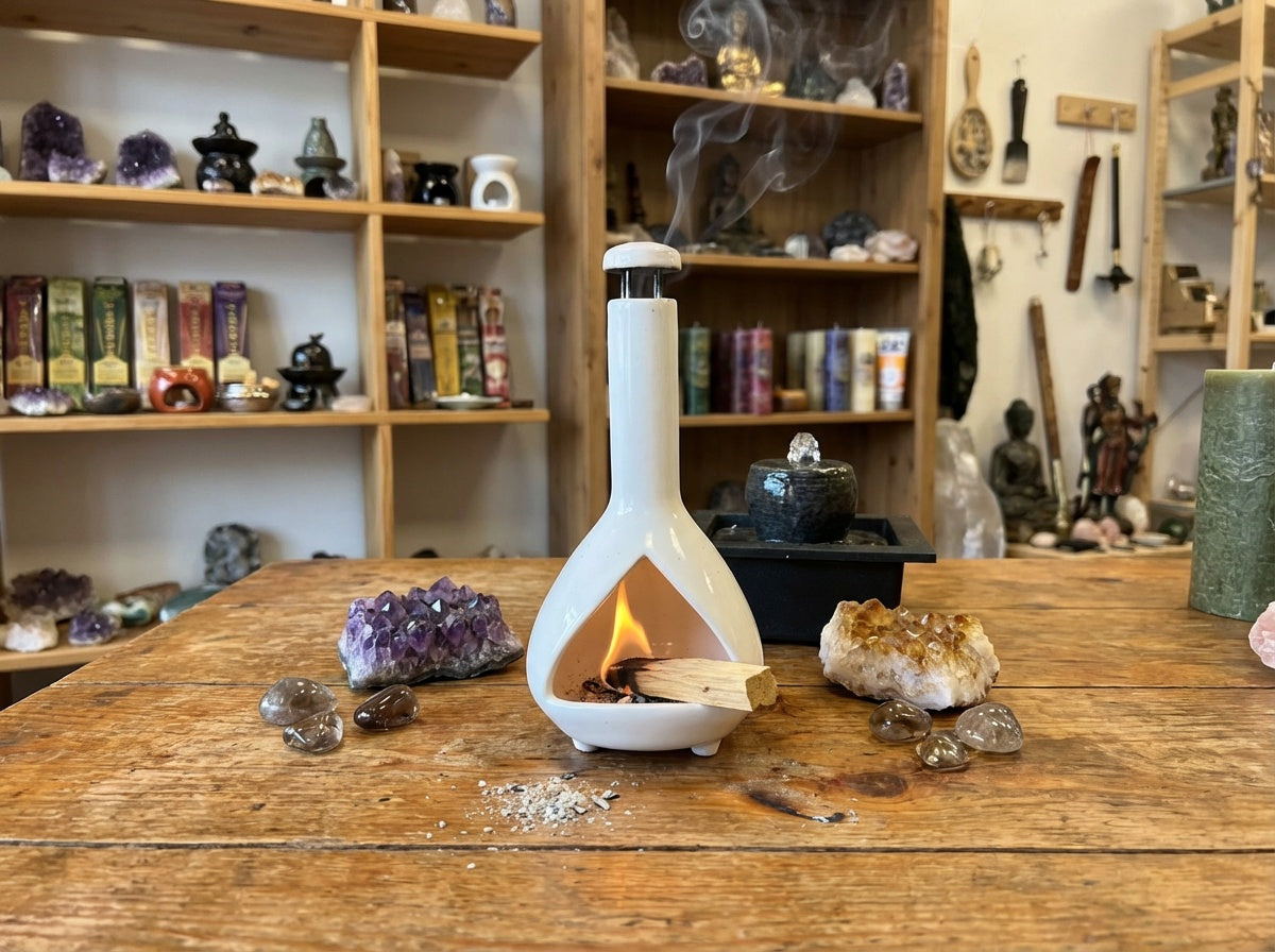 Mini Chiminea Smudge Burner
