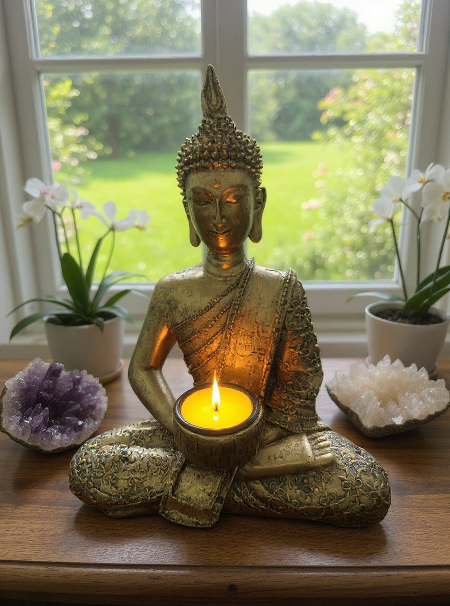 Velas de té de chakras sin aroma