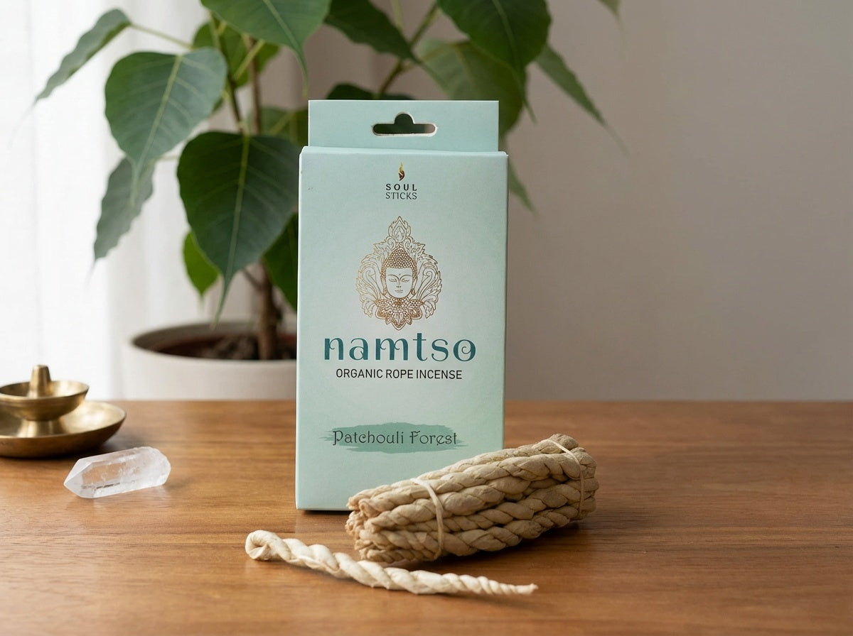 Incienso orgánico en forma de cuerda Namtso