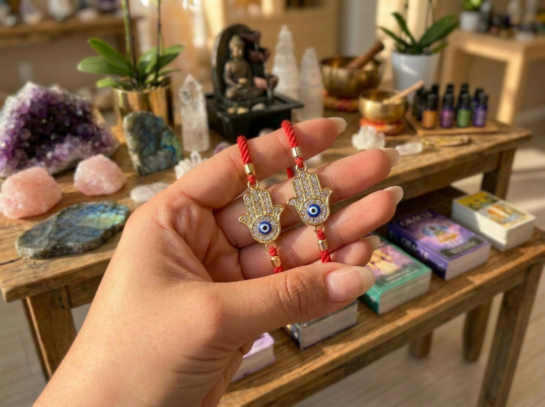 Premium Hamsa Evil Eye Bracelet