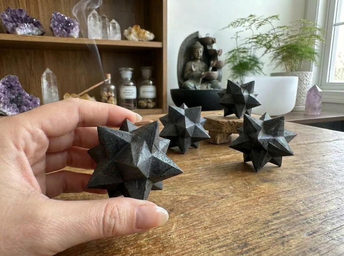 Shungite Carved Merkaba