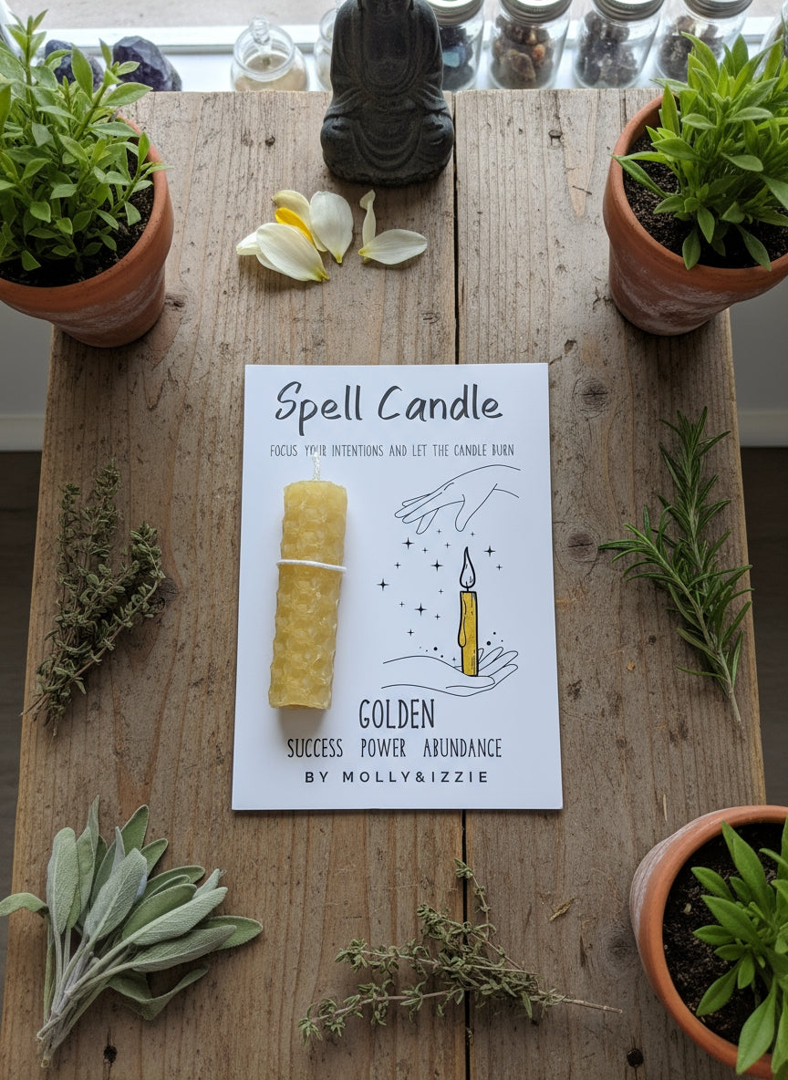 Beeswax Spell Candles