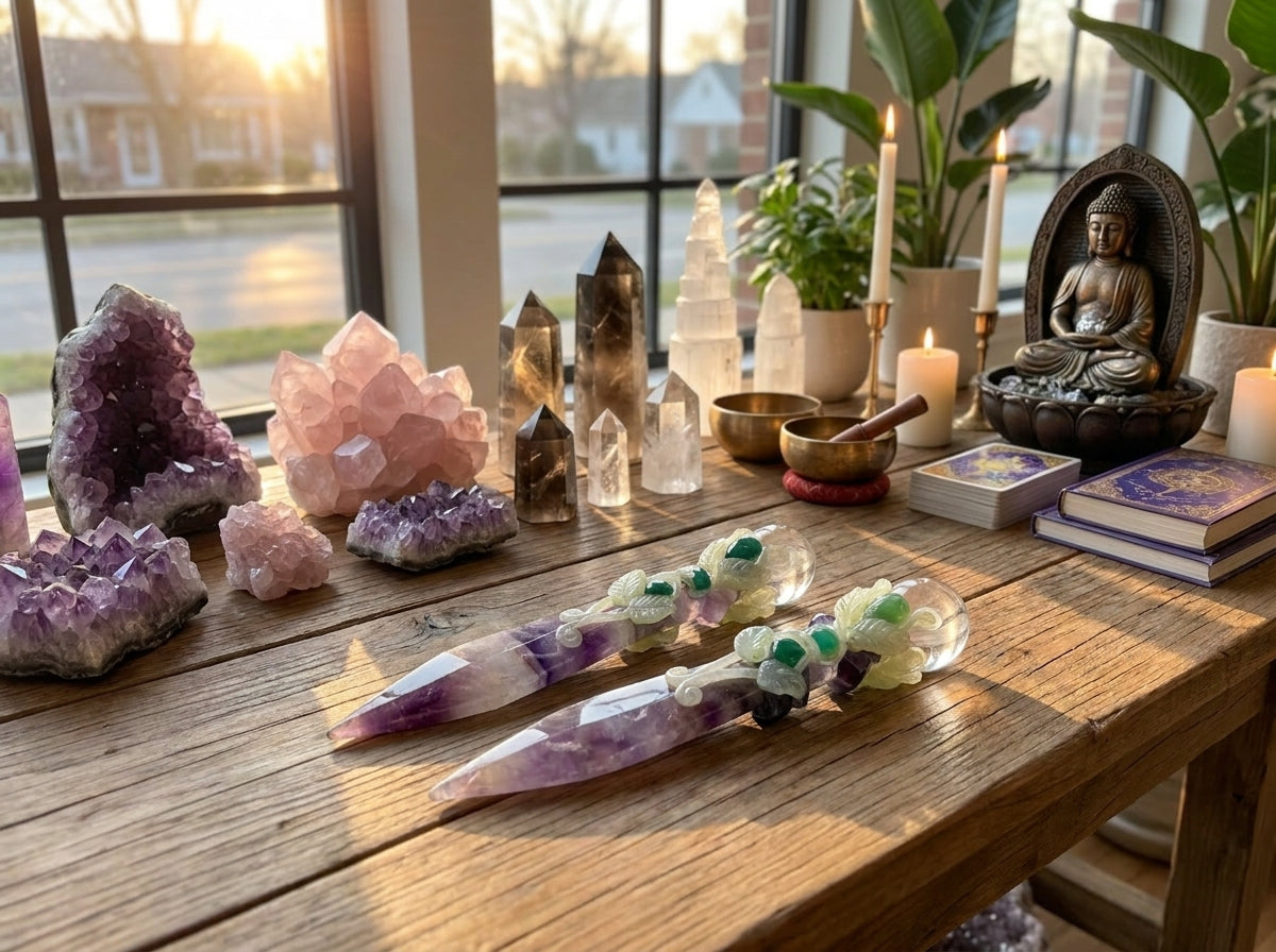 Amethyst Athame