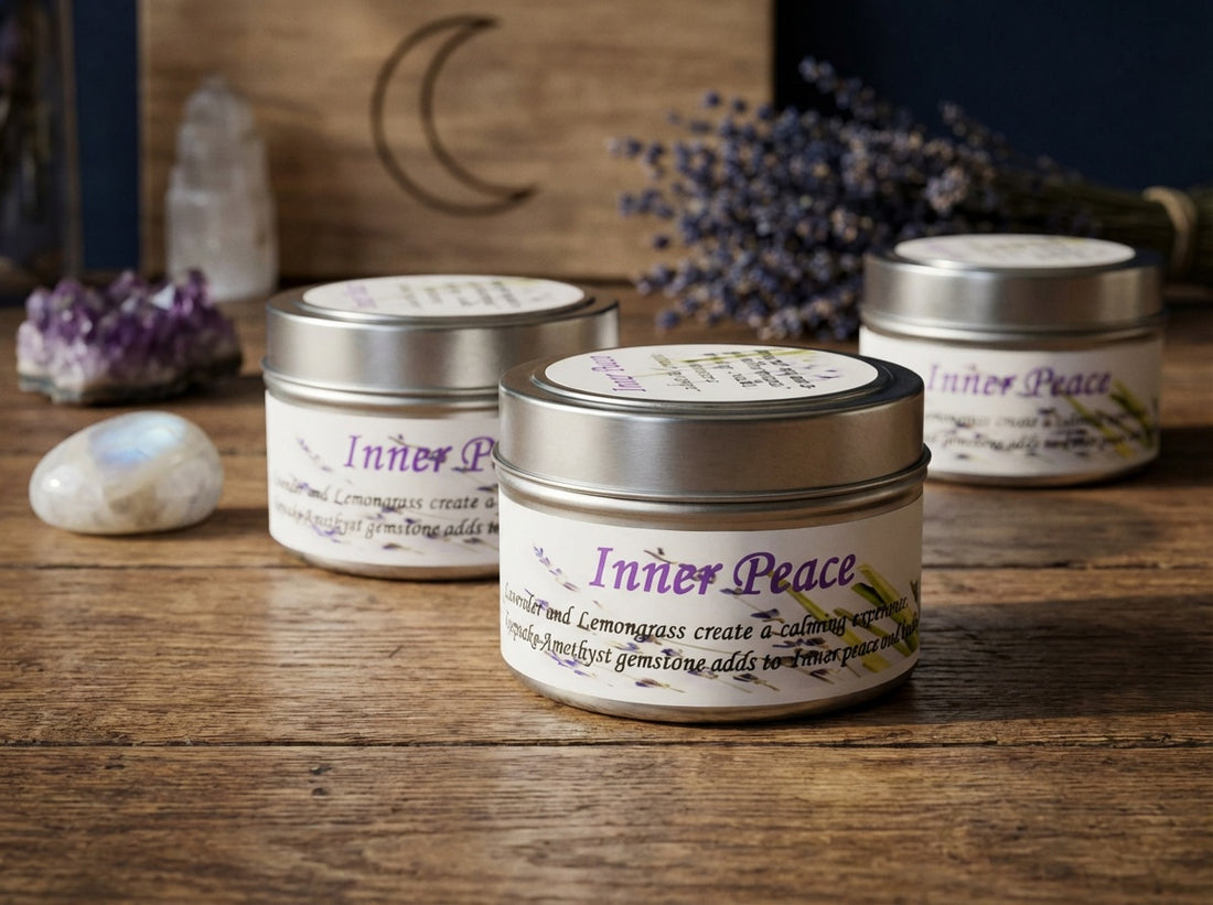 Inner Peace Tin Candle