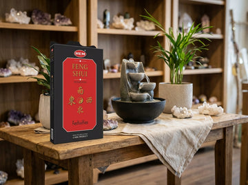 Paquete de regalo de incienso Hem Feng Shui, 20 varillas (5 paquetes por caja) 