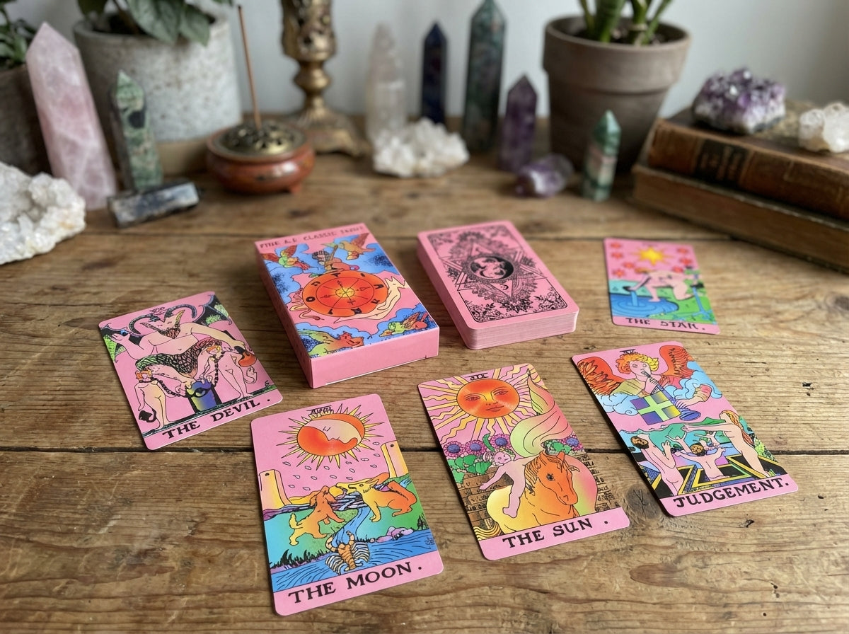 Rider Waite Tarot - Pink Edition