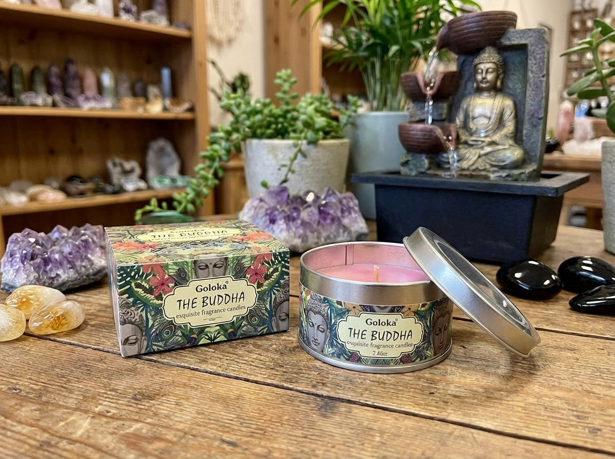 Velas de hojalata Goloka