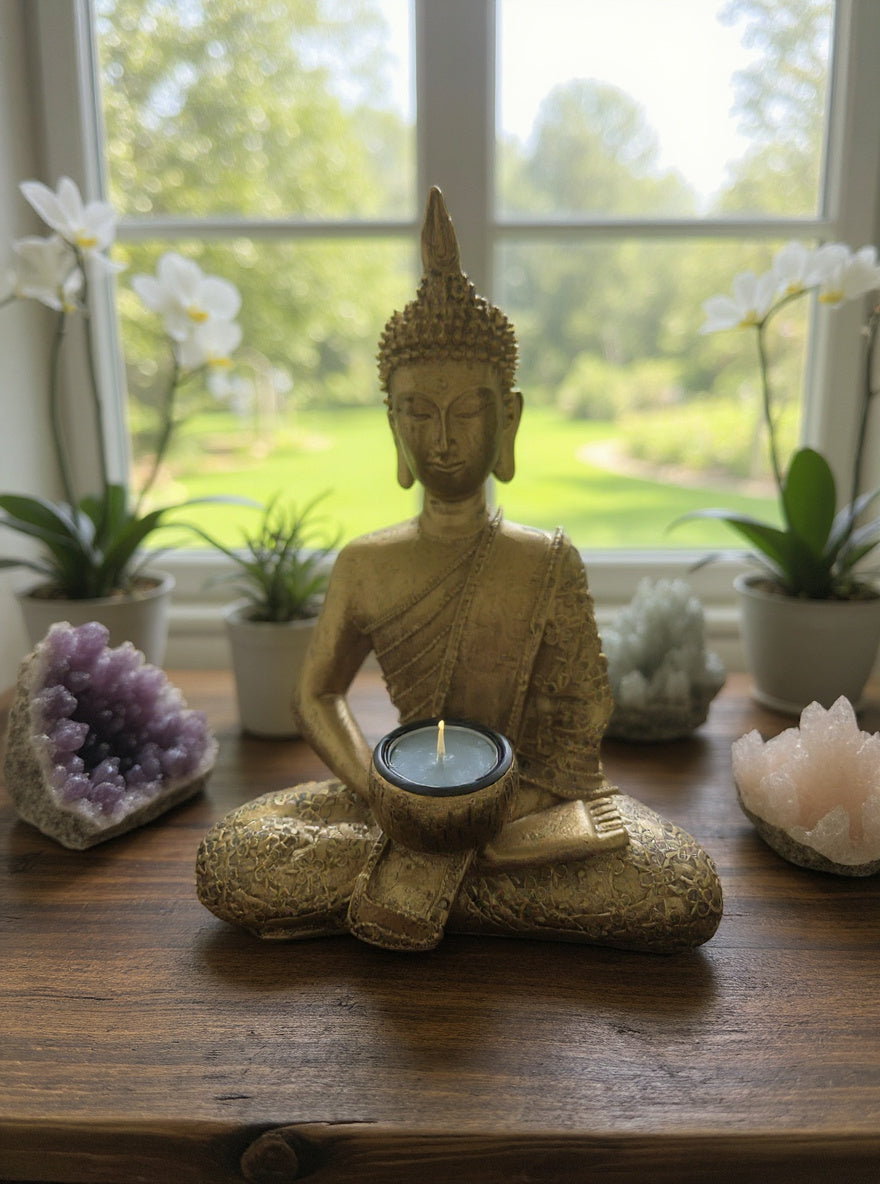Velas de té de chakras sin aroma