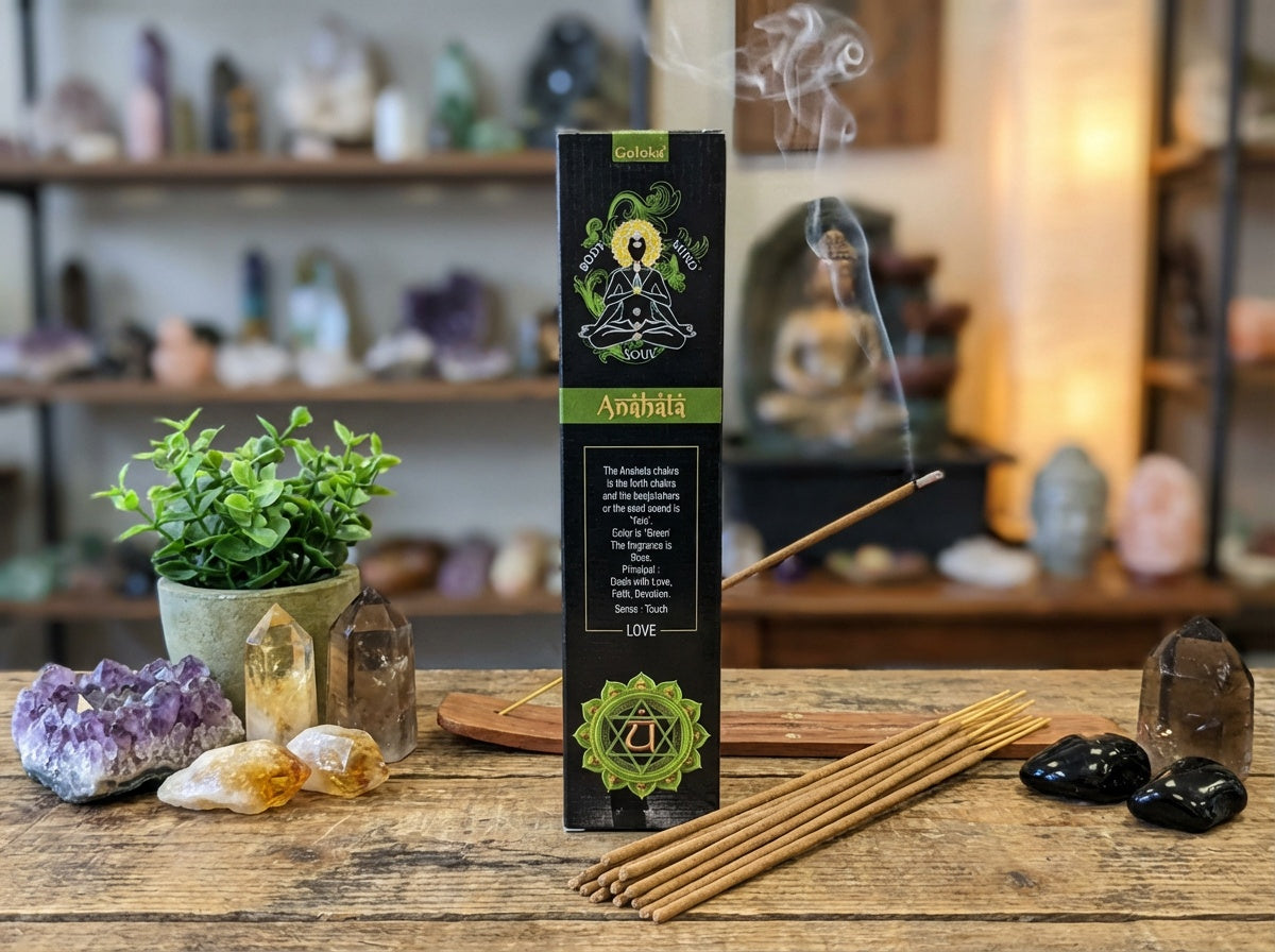 Incienso Goloka Siete Chakras - 15 Gramos