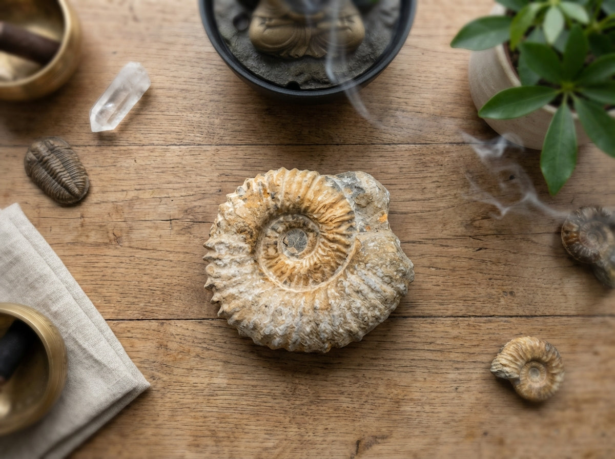 Ammonite Fossil
