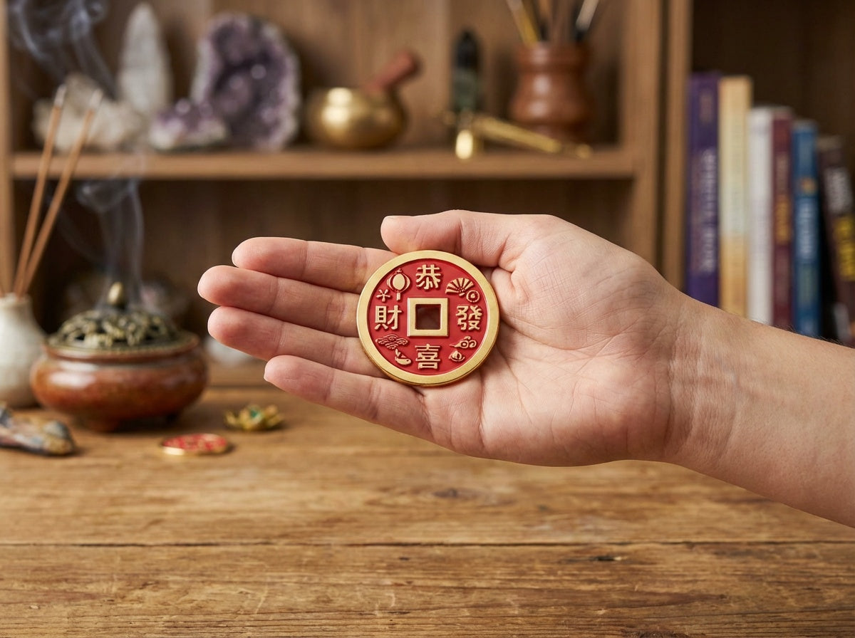 Chinese Celebration Copper Coins