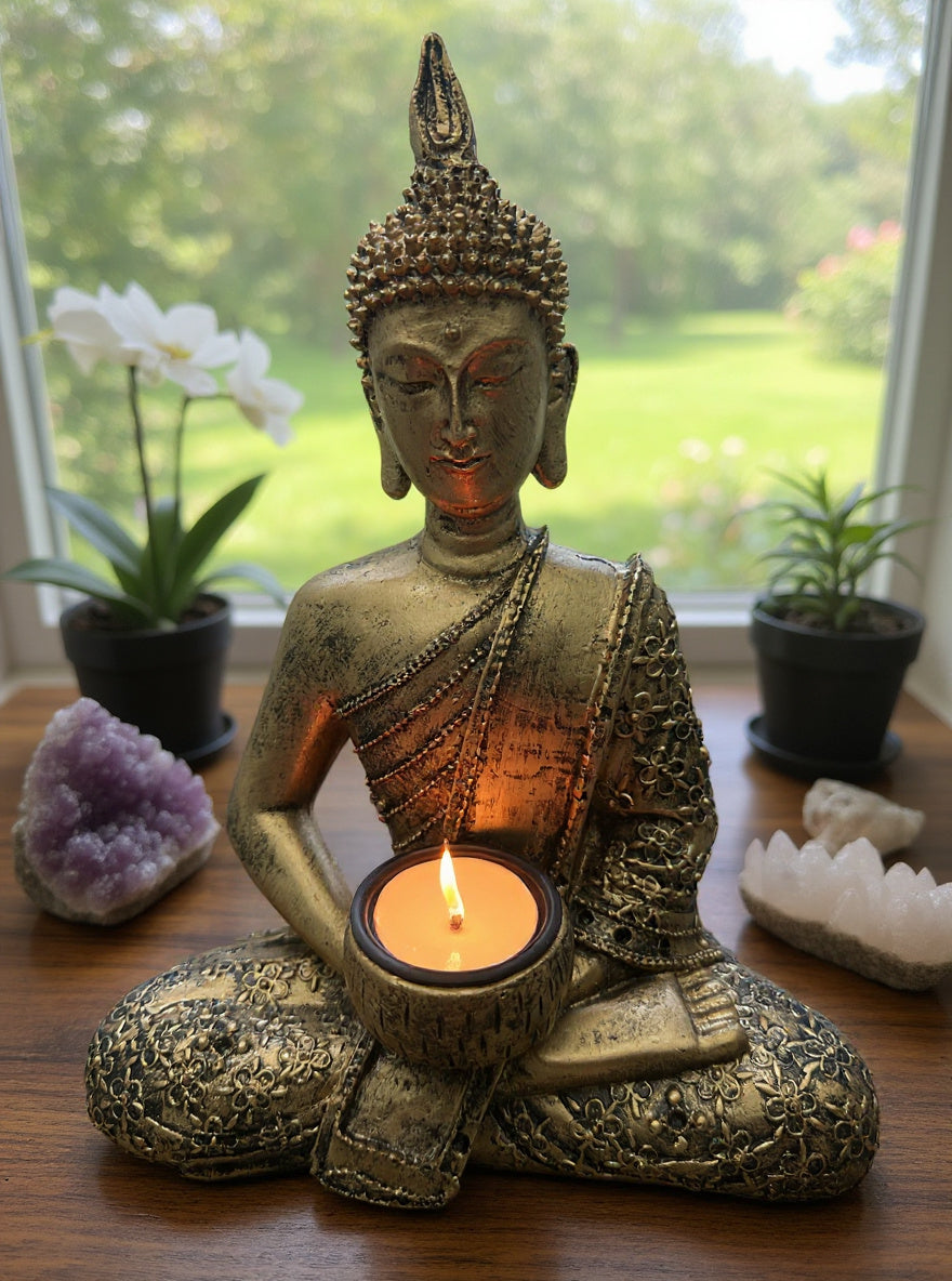 Velas de té de chakras sin aroma
