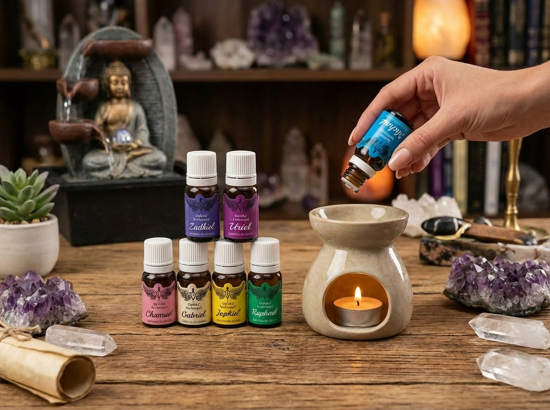 Goloka Seven Archangels Essential Oil Set