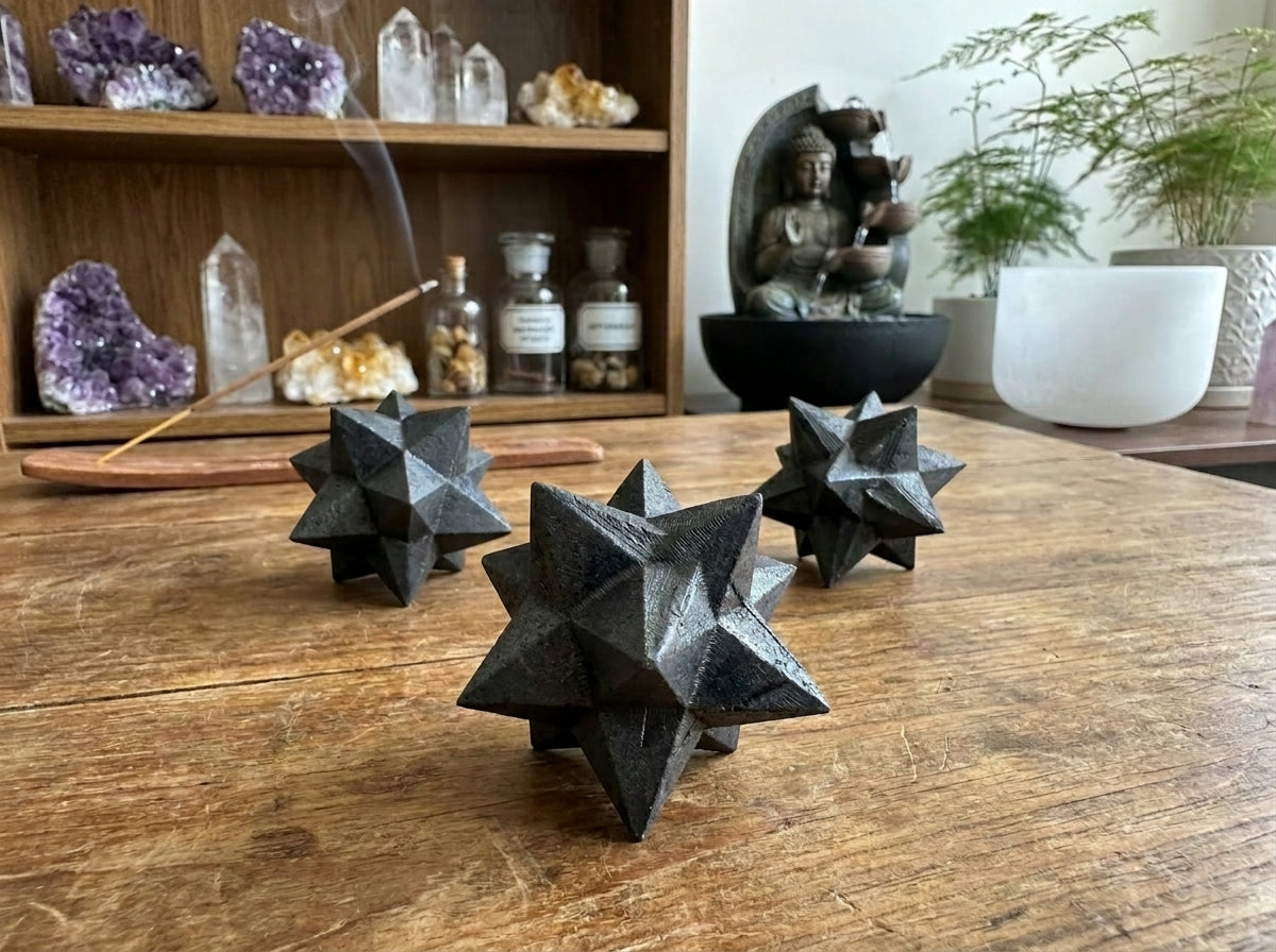 Shungite Carved Merkaba