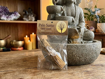 Palo Santo Stick with Rosemary & Crystal