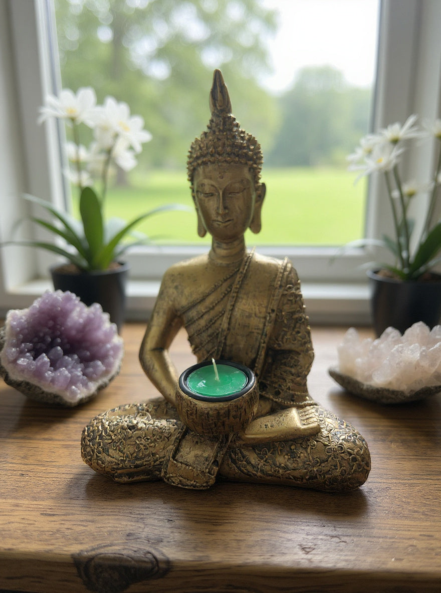 Velas de té de chakras sin aroma