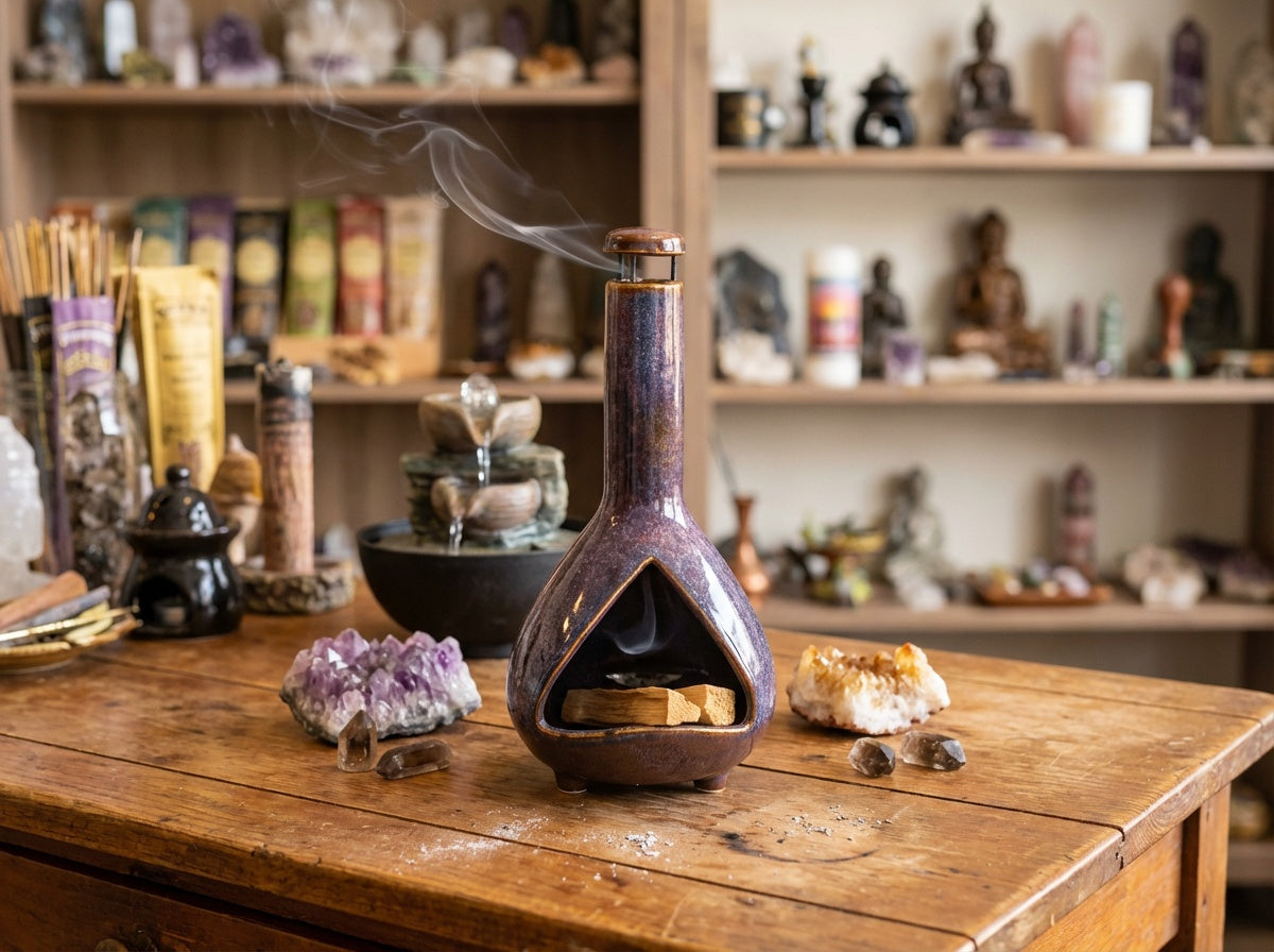 Mini Chiminea Smudge Burner