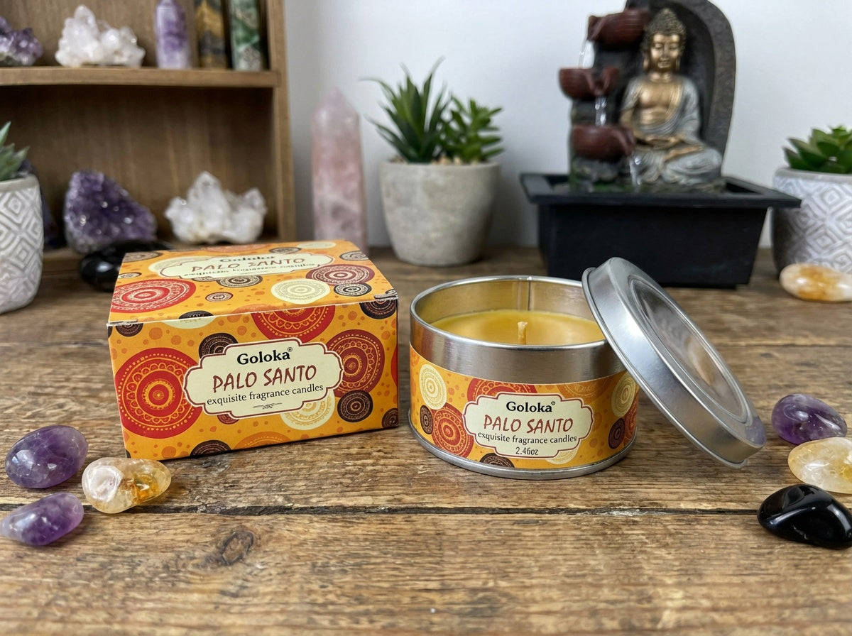 Velas de hojalata Goloka