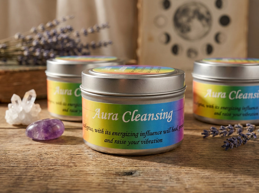 Aura Cleansing Tin Candle