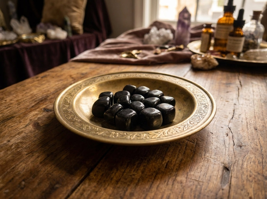 Black Obsidian Tumbled Stone (STN180)