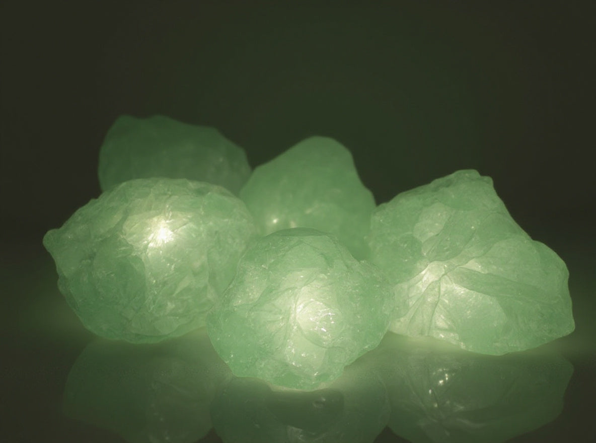Crystal Raw Stone USB Night Light