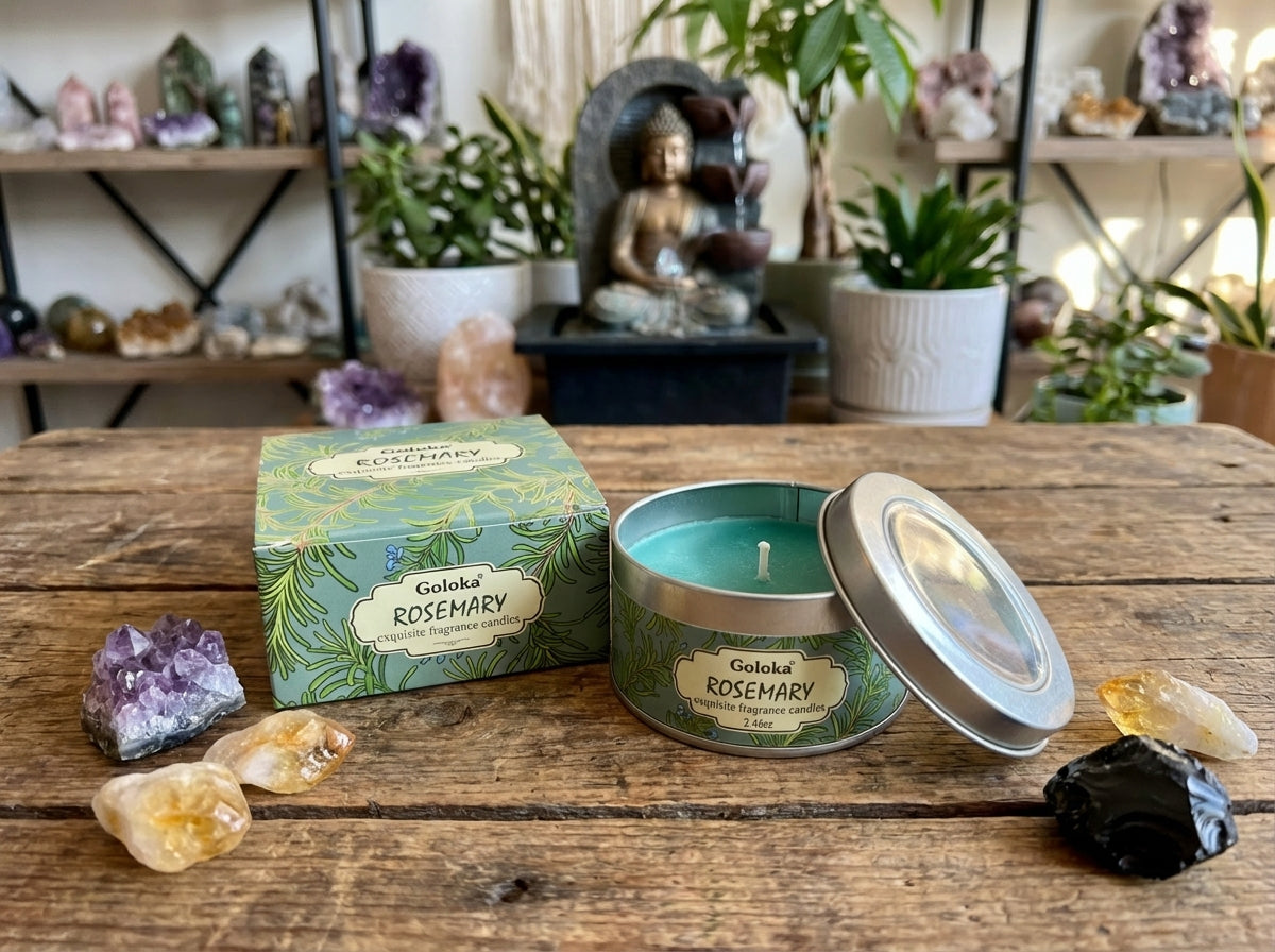 Velas de hojalata Goloka
