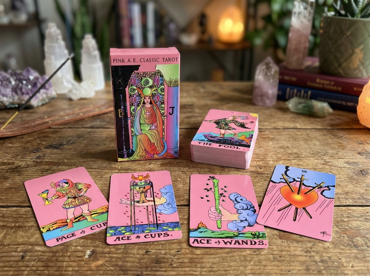 Rider Waite Tarot - Pink Edition