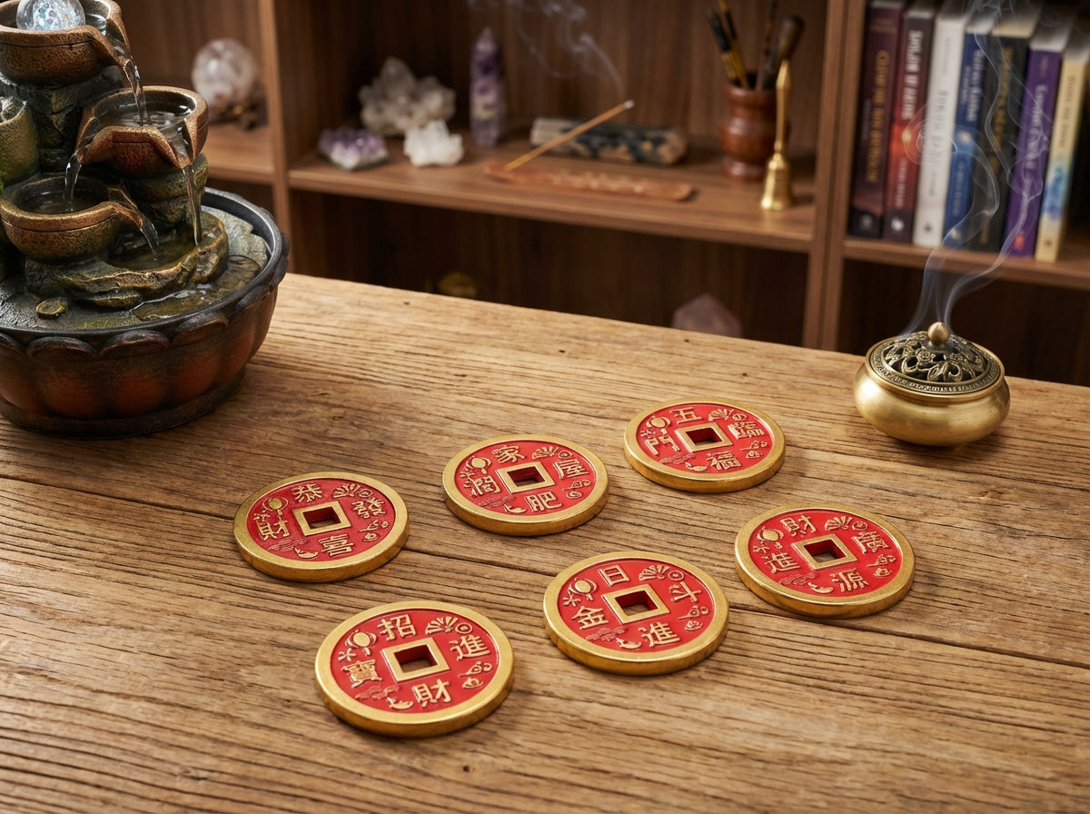 Chinese Celebration Copper Coins