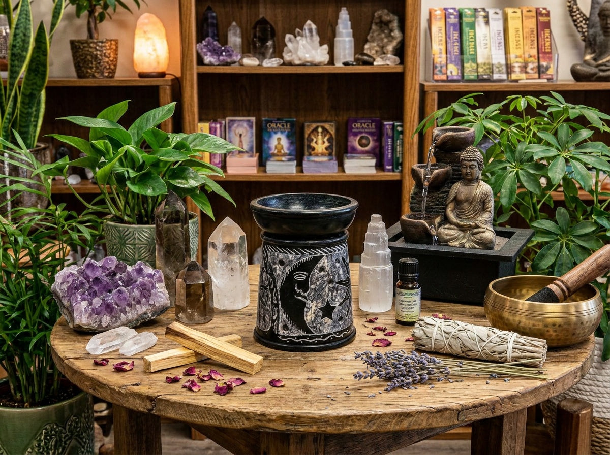 Sun-Moon-Star Oil Warmer
