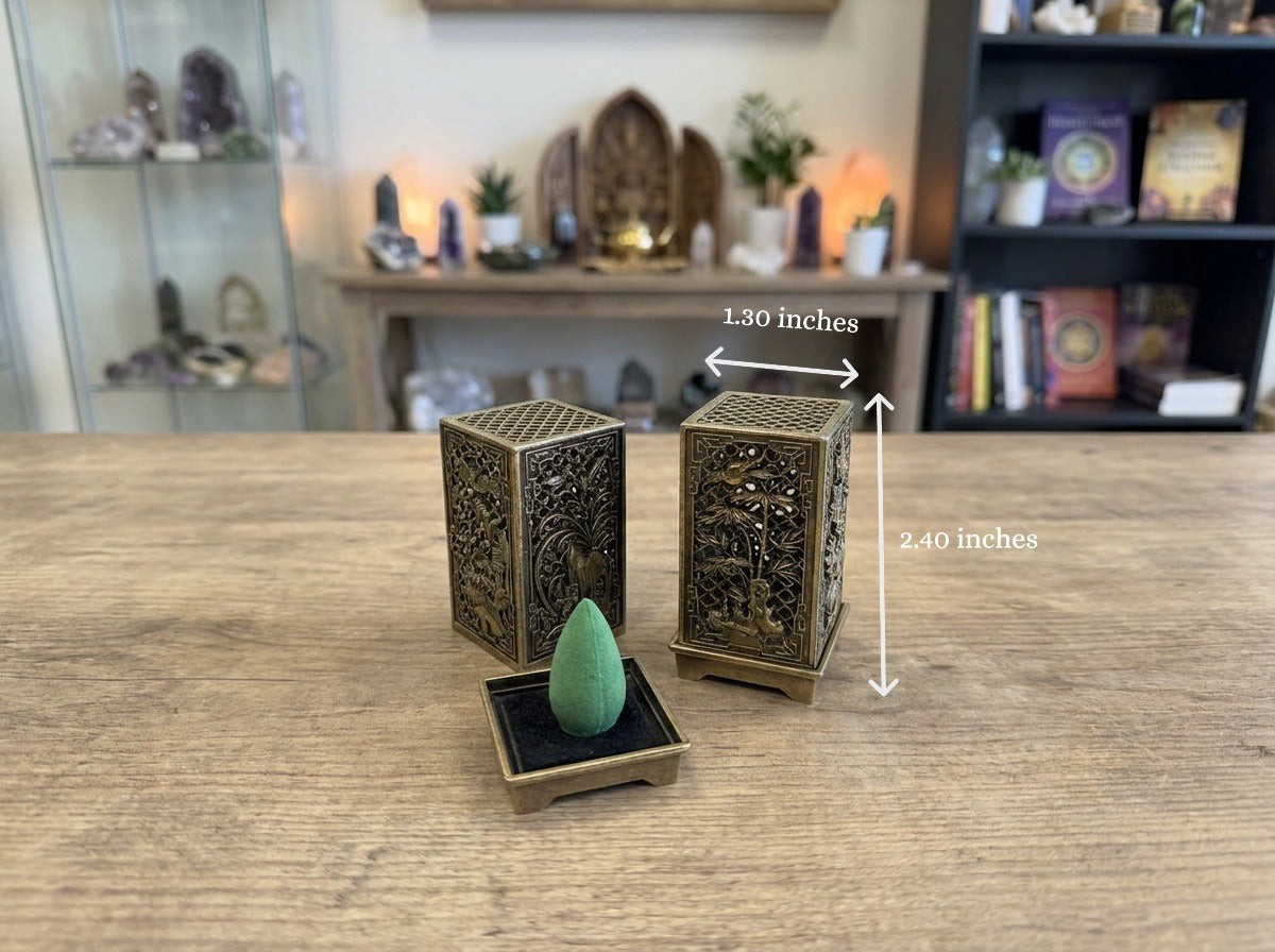 Chinese Metal Incense Holder
