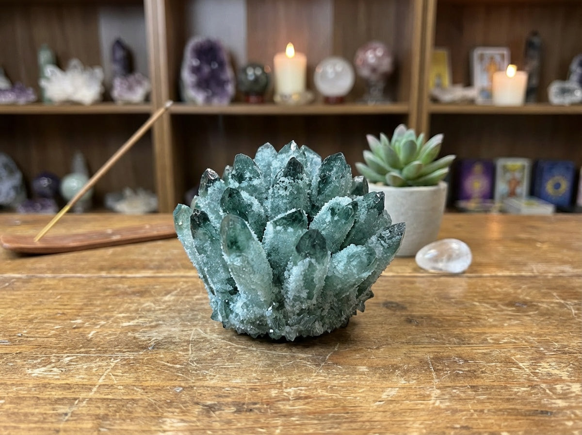 Quartz Crystal Flower Cluster