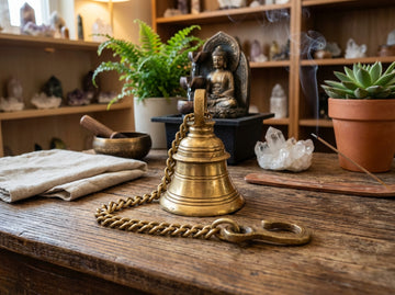 Solid Brass Hanging Bell