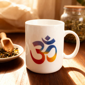 La taza del mantra sagrado 
