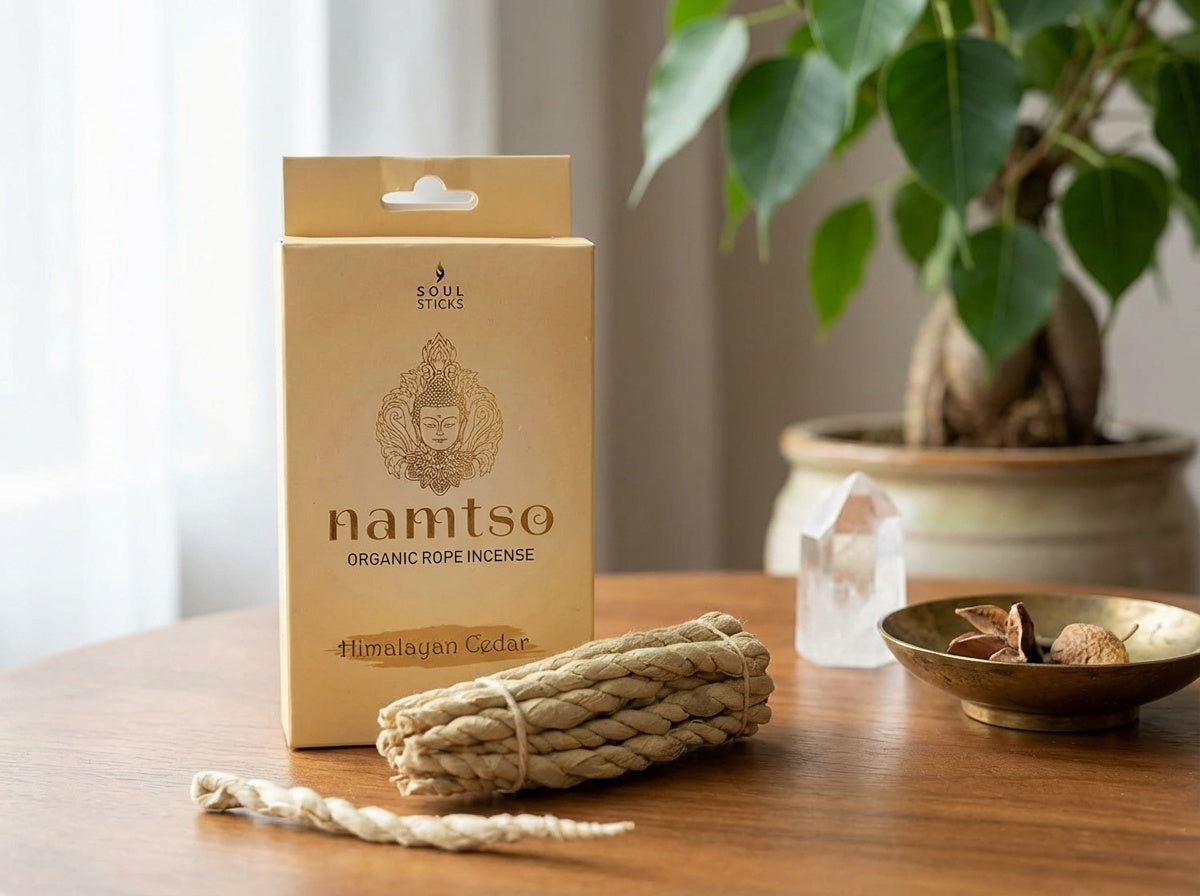 Incienso orgánico en forma de cuerda Namtso