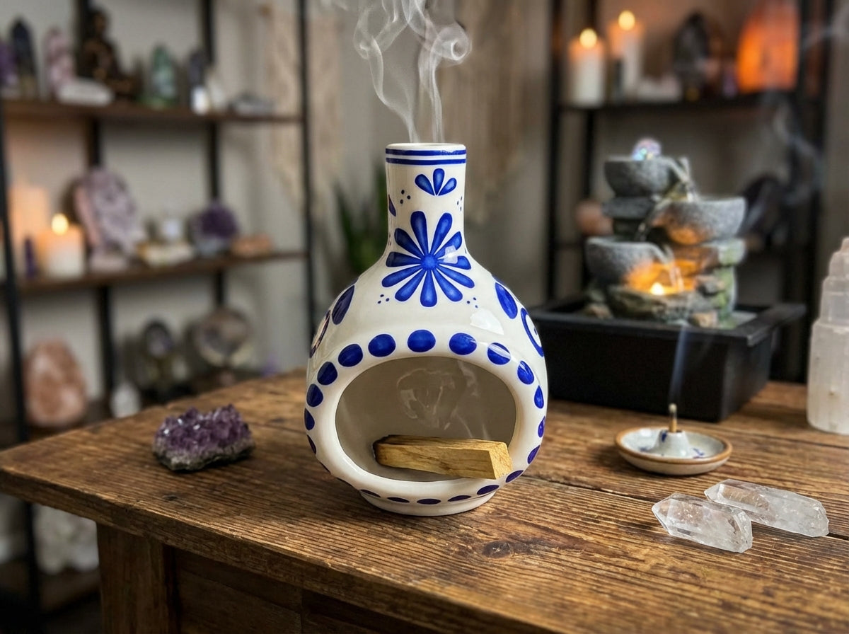 Ceramic Palo Santo and Smudge Burner