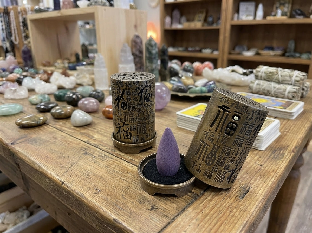 Chinese Incense Cone Burner