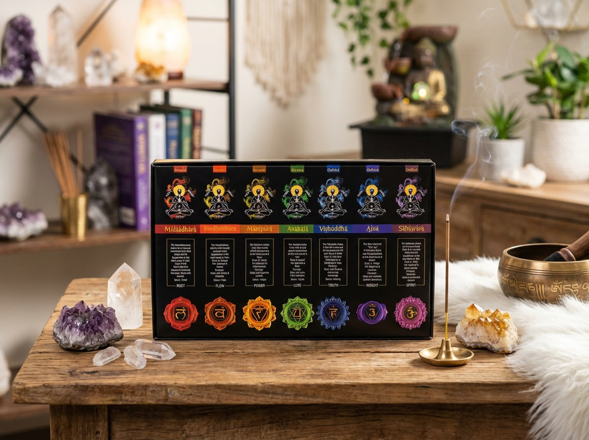 Goloka 7-Chakra Incense Set
