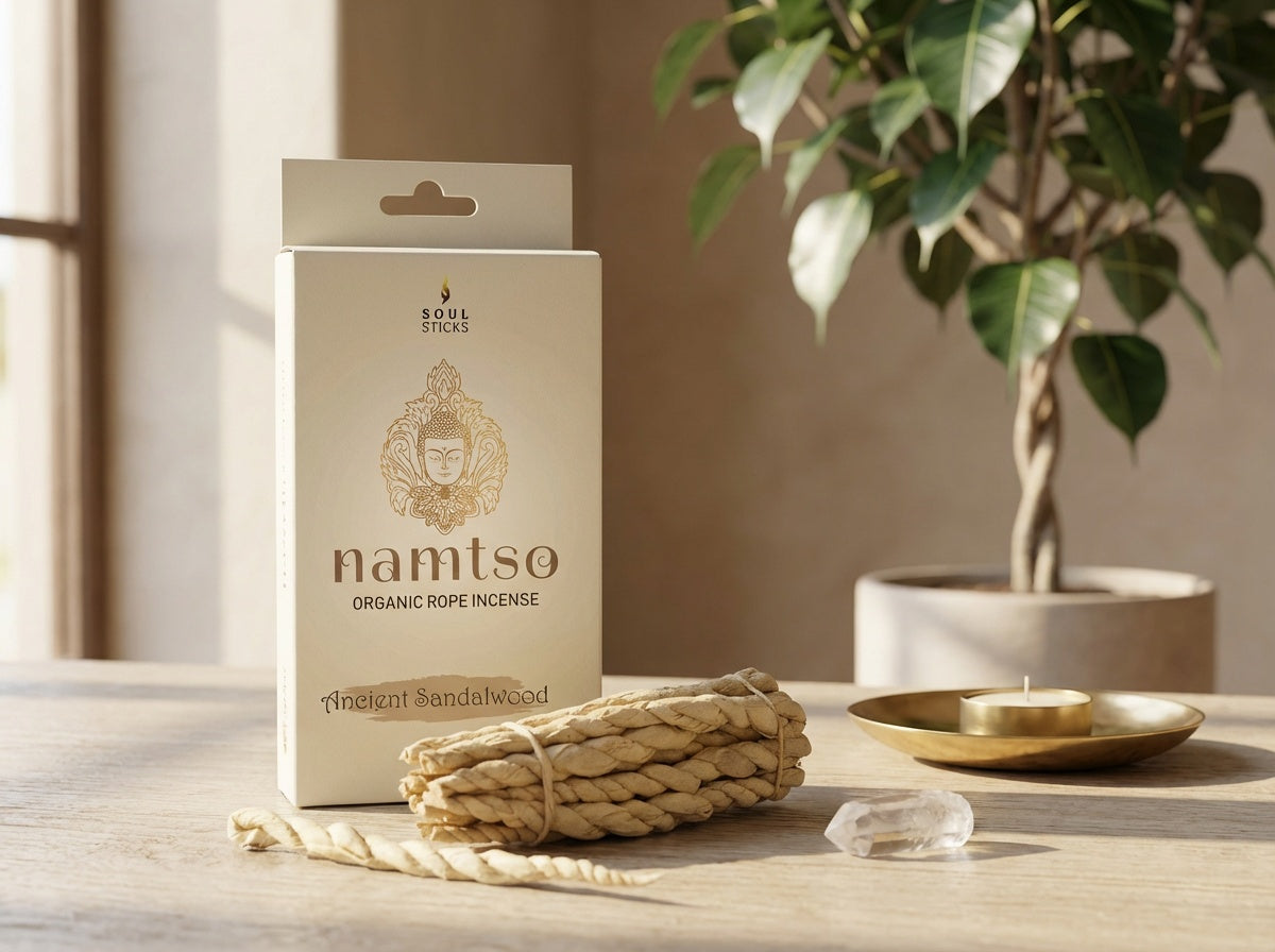 Incienso orgánico en forma de cuerda Namtso
