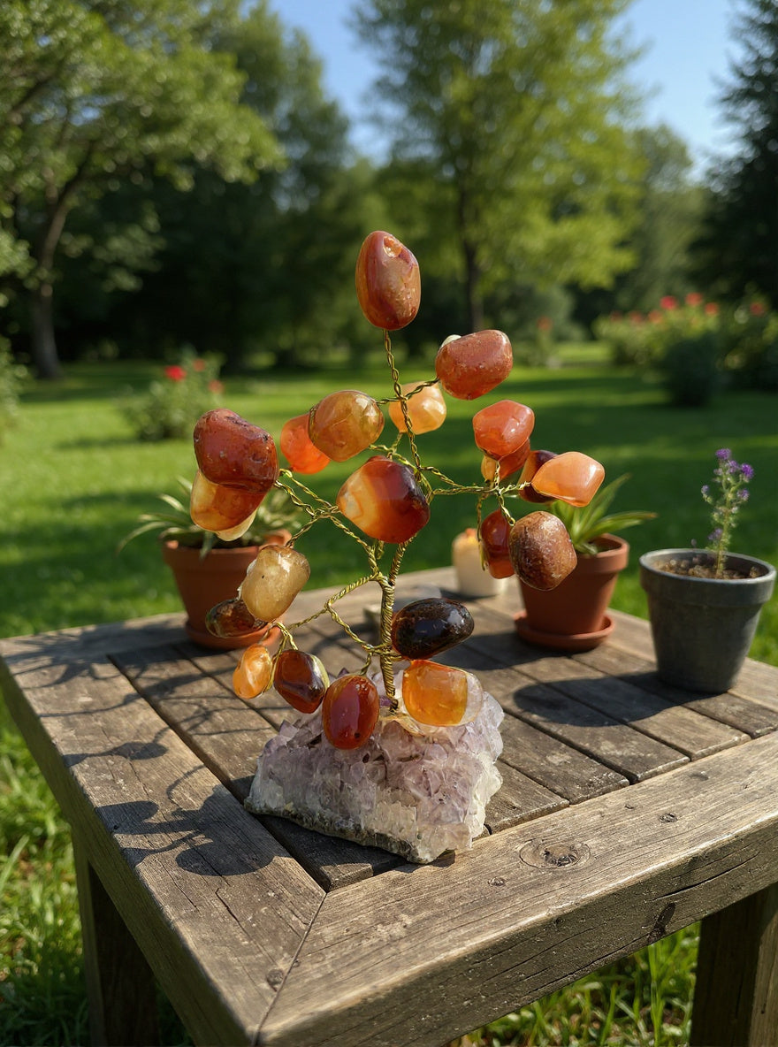 Small Crystal Trees with Cluster Base