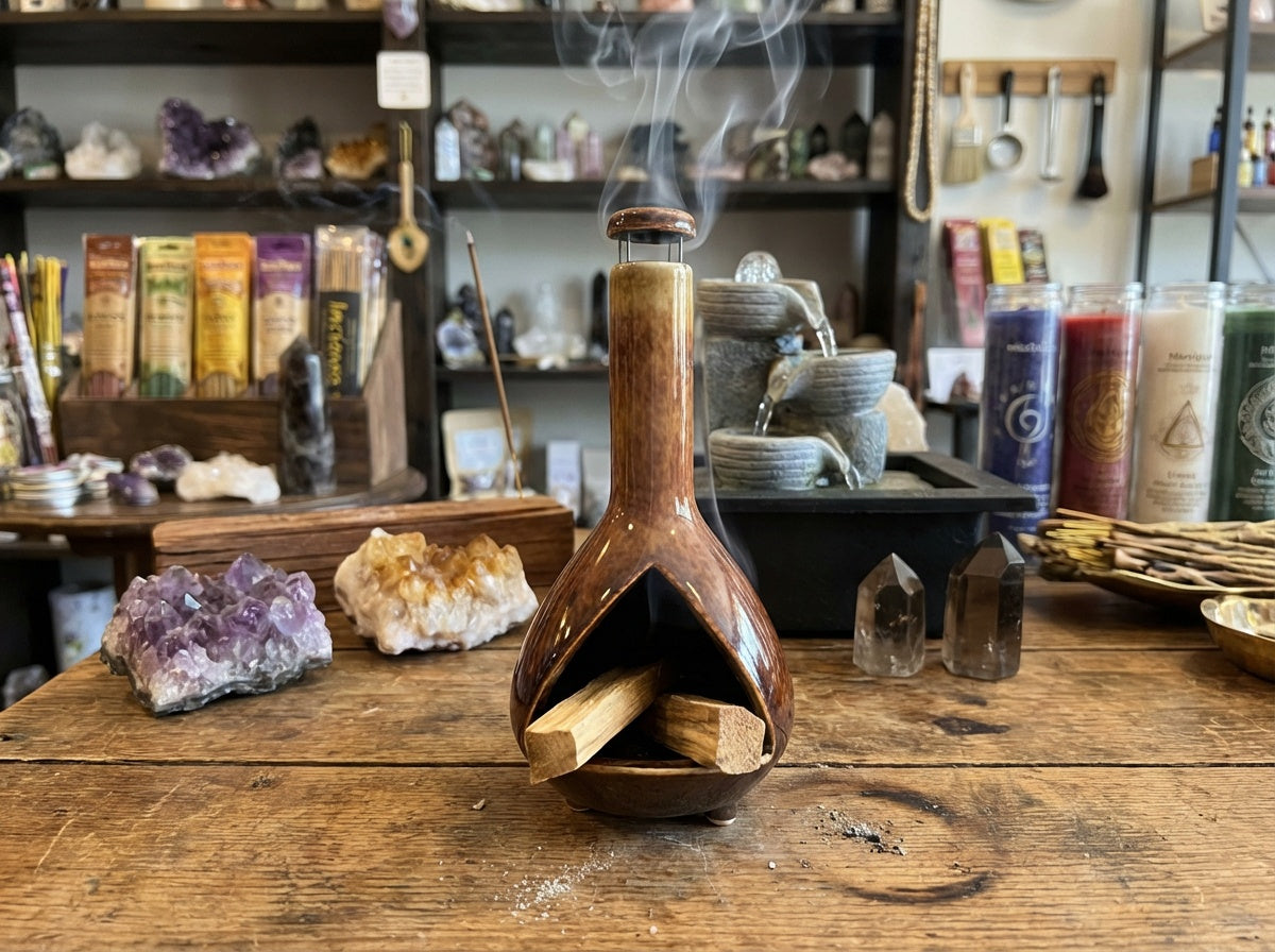 Mini Chiminea Smudge Burner