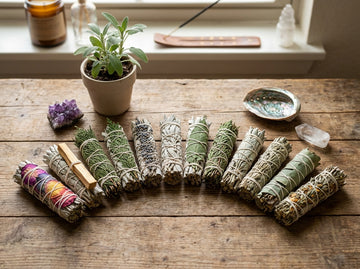 6 Inch Hand Tied Smudges