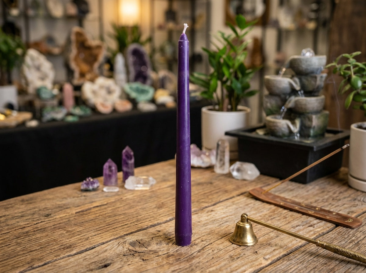 Velas cónicas surtidas de 10" (paquete de 12)