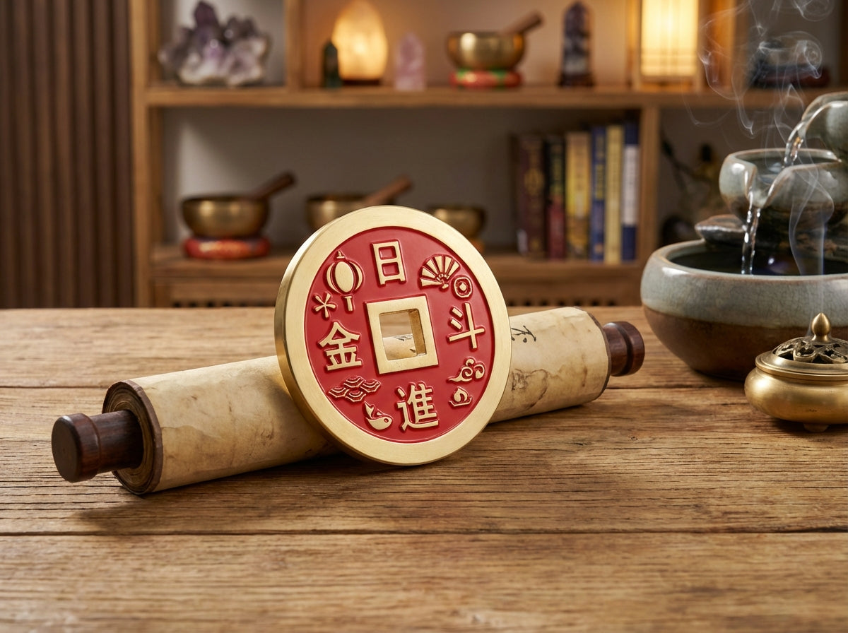 Chinese Celebration Copper Coins