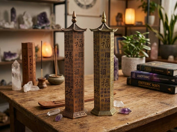 Chinese Standing Incense Holder