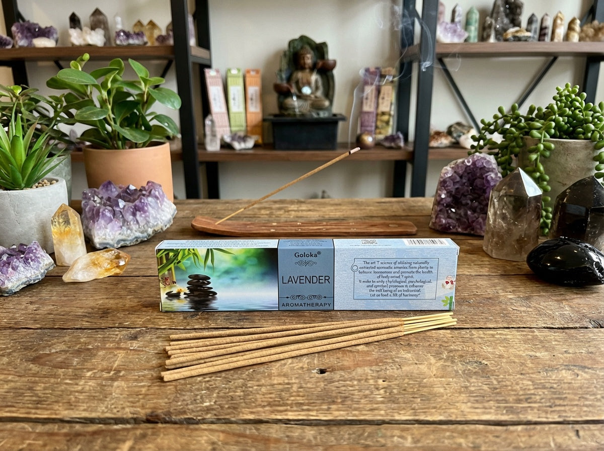 Incienso Goloka Serie Aromaterapia - 15 gramos