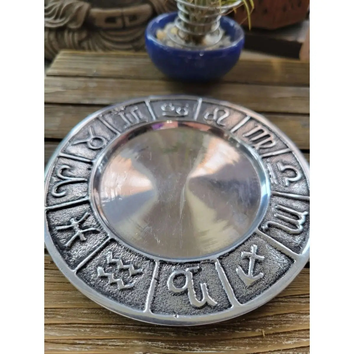 Quemador del zodiaco para velas de pilar