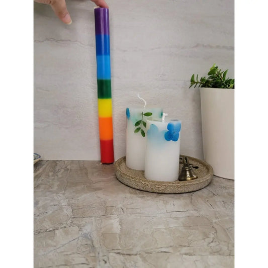 Chakra Balancing Pillar Candles