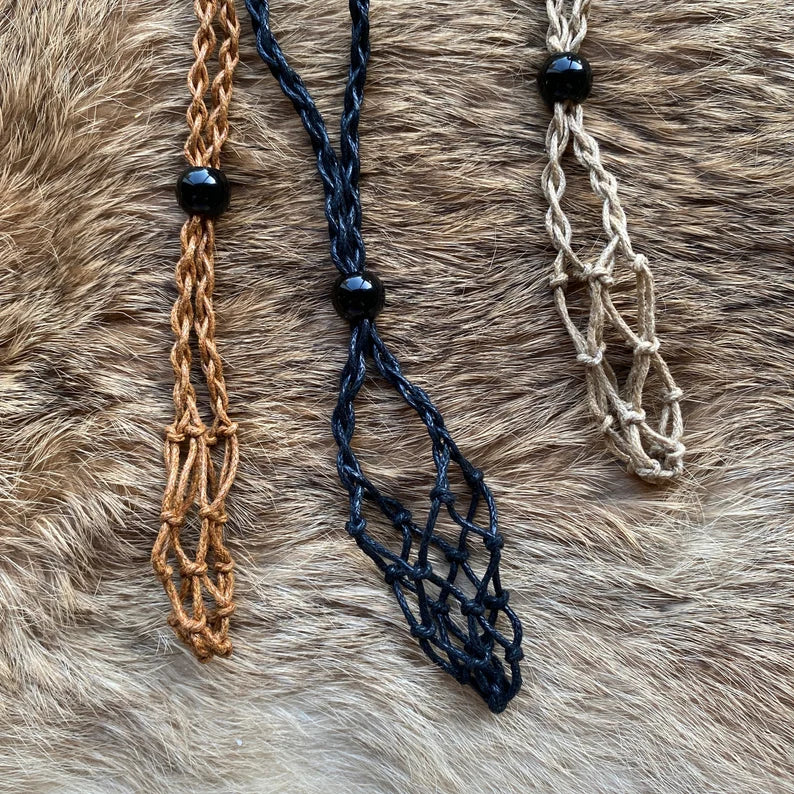 Rope Gem Necklace