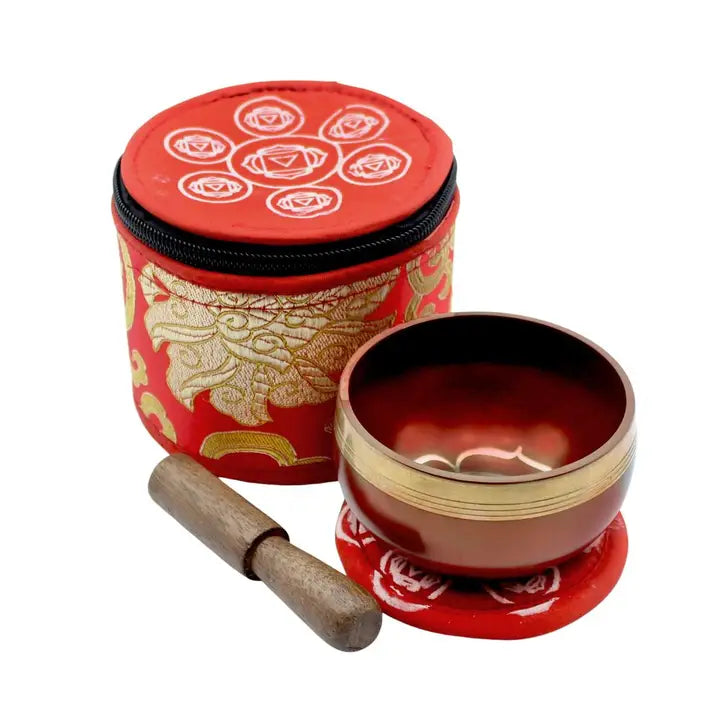 Small Singing Bowl - with Silk Case